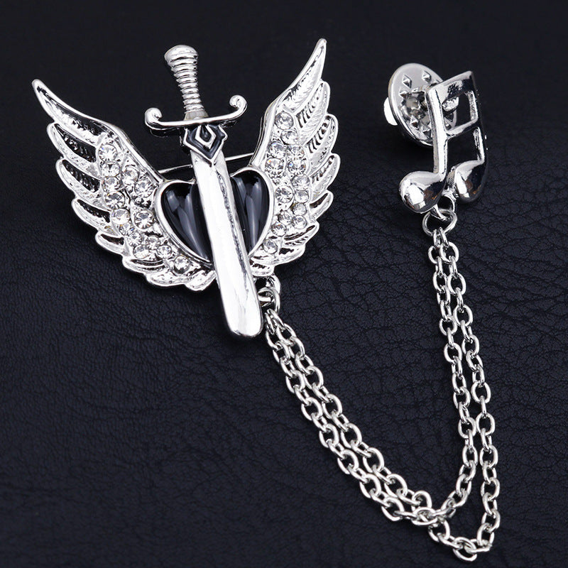 Men's and Women's Suits and Shirts Brooch Pins