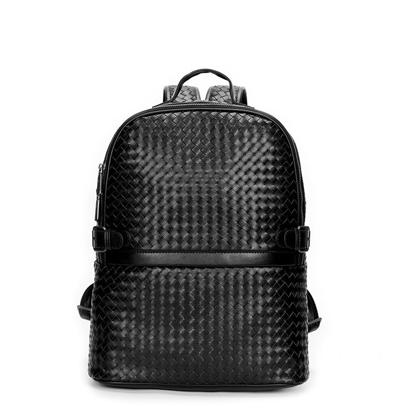 Braided Men's Travel Backpacks Casual Large Capacity