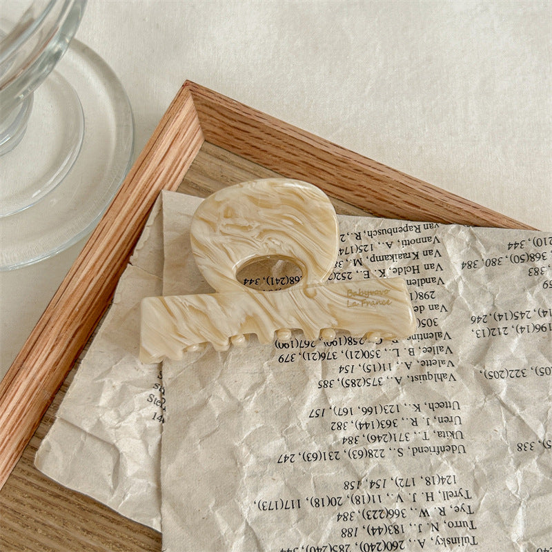 Acetic Acid Shark Grip Hair Claw