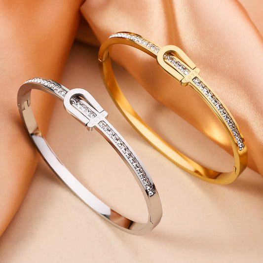 Gold Plating Bracelet & Bangles for Women (Valentine's Gift)