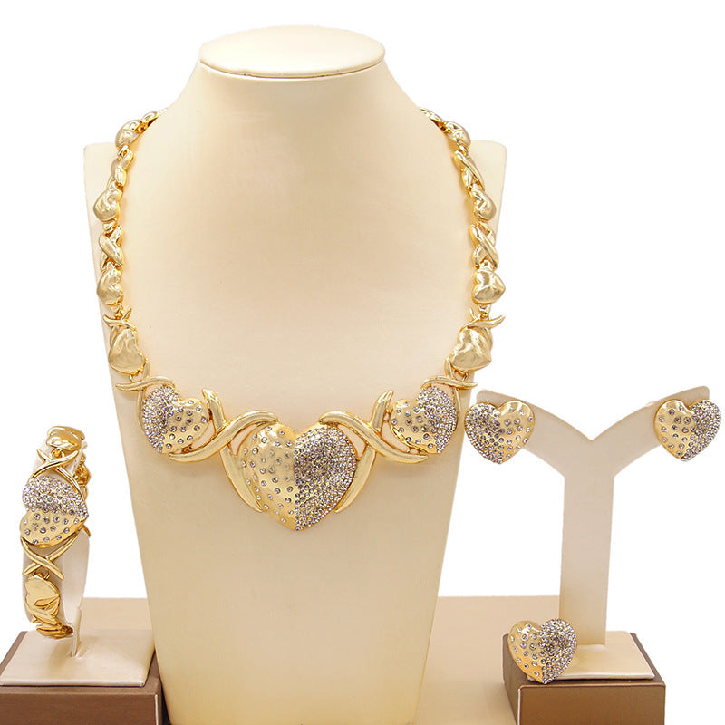 Zinc Alloy Jewelry Set