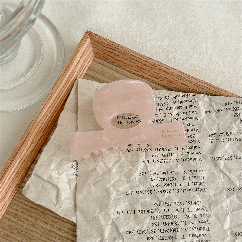 Acetic Acid Shark Grip Hair Claw