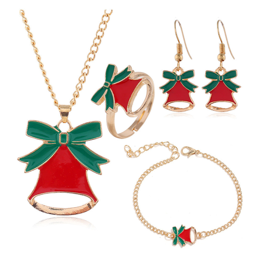 Christmas Dripping Multi-Piece Jewelry Set